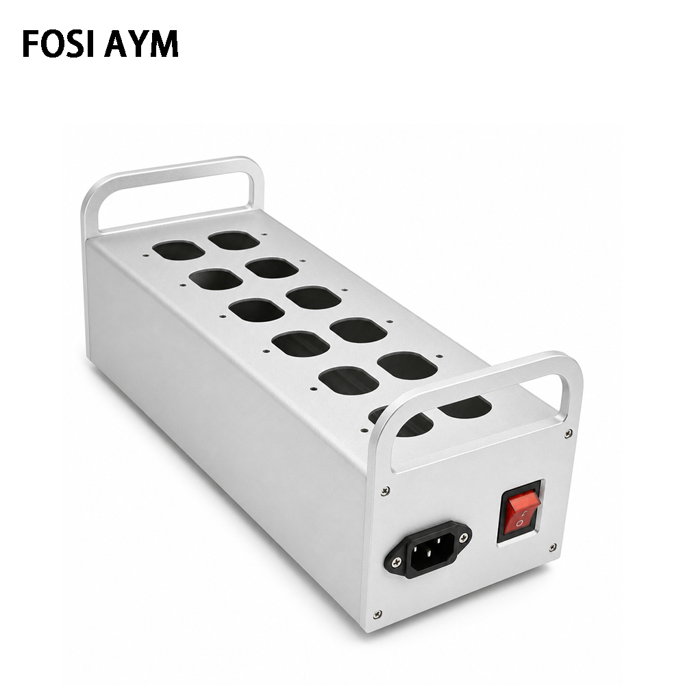 Headphone Amplifier Dac - 130x90x340mm FOSI AYM Aluminum 12 Outlet
