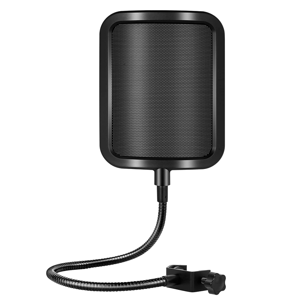Recording Pop Filter - Metal Pop Filter Universal Microphone Windscreen