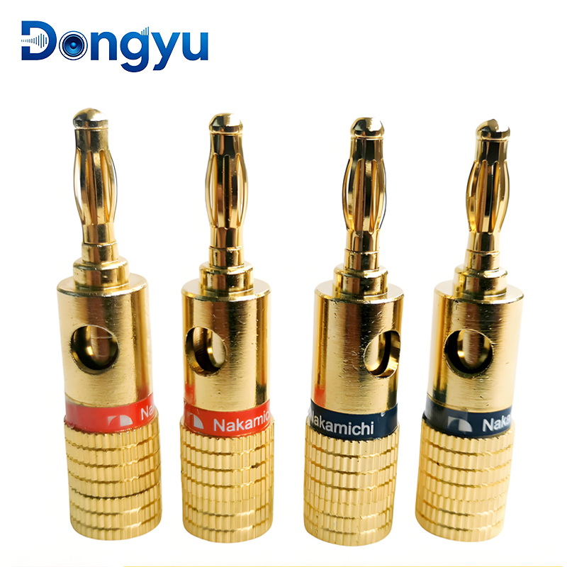 4MM Nakamichi Banana Connector - Audio Music Video review and price