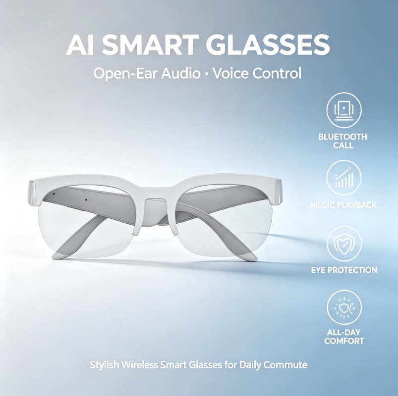 2026 Smart Audio Sunglasses Bl - Audio Music Video review and price