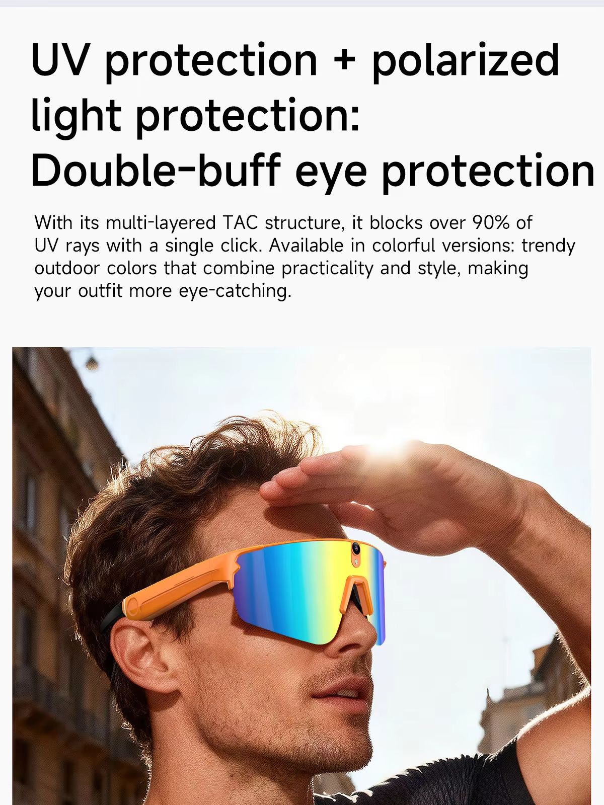 L805 AI Smart Glasses With 800 - Audio With Music Ai review and price