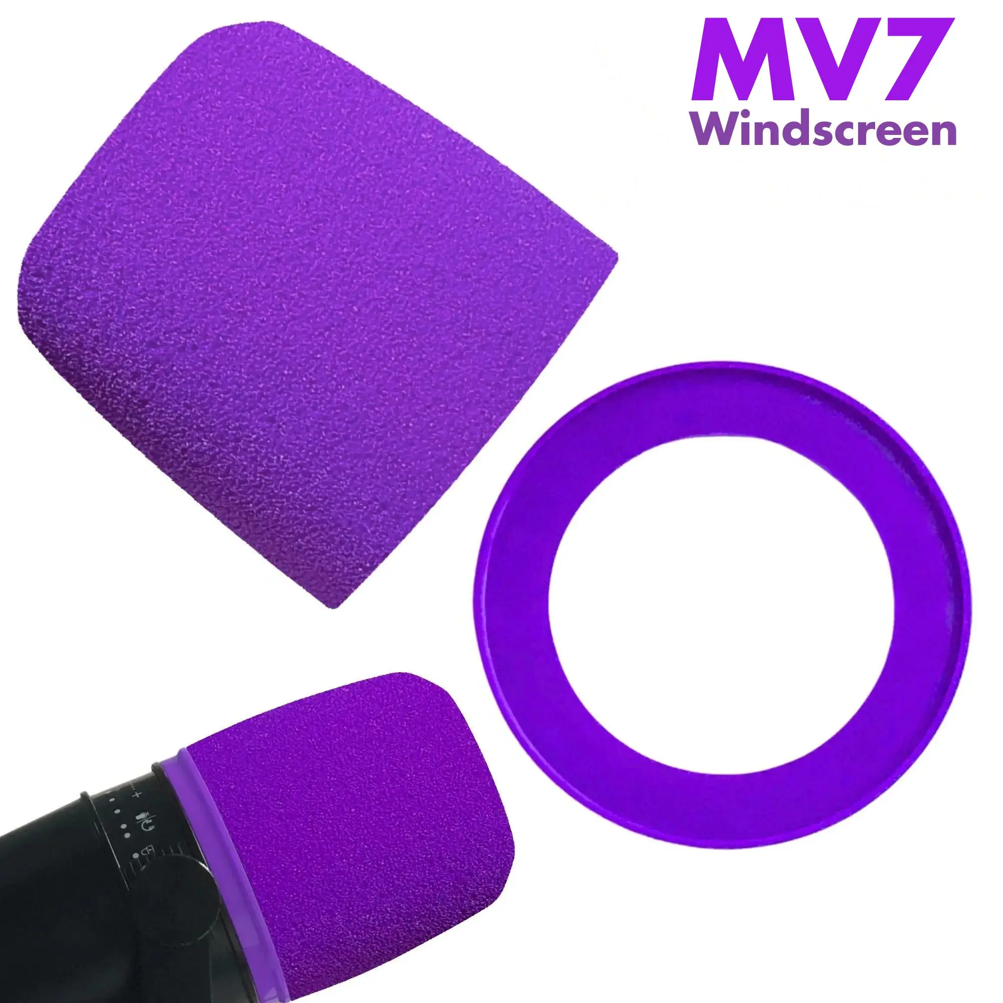 MV7 Foam for Shure MV7, MV7i,  - Recording Pop Filter review and price