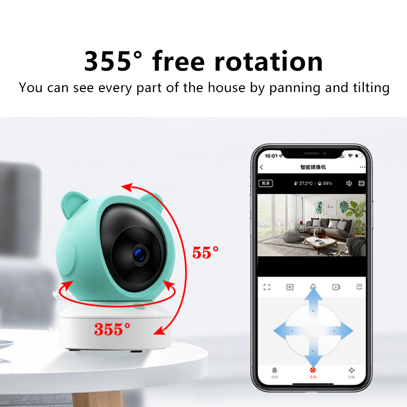 Danmini 1080P Baby Monitor Mob - Audio Music Video review and price