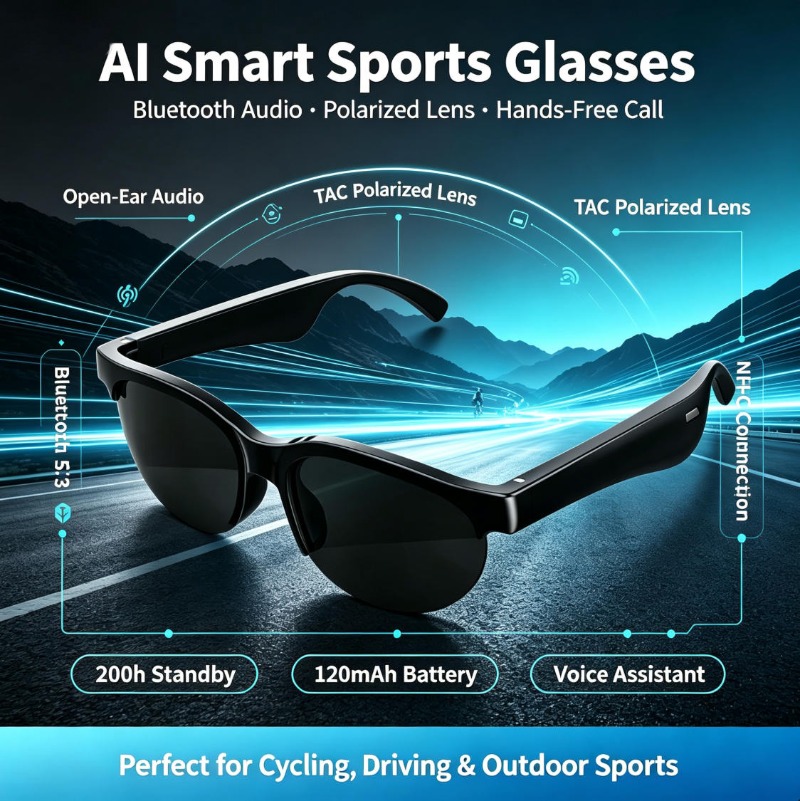 Smart Sports Glasses Open Ear  - Audio And Music review and price