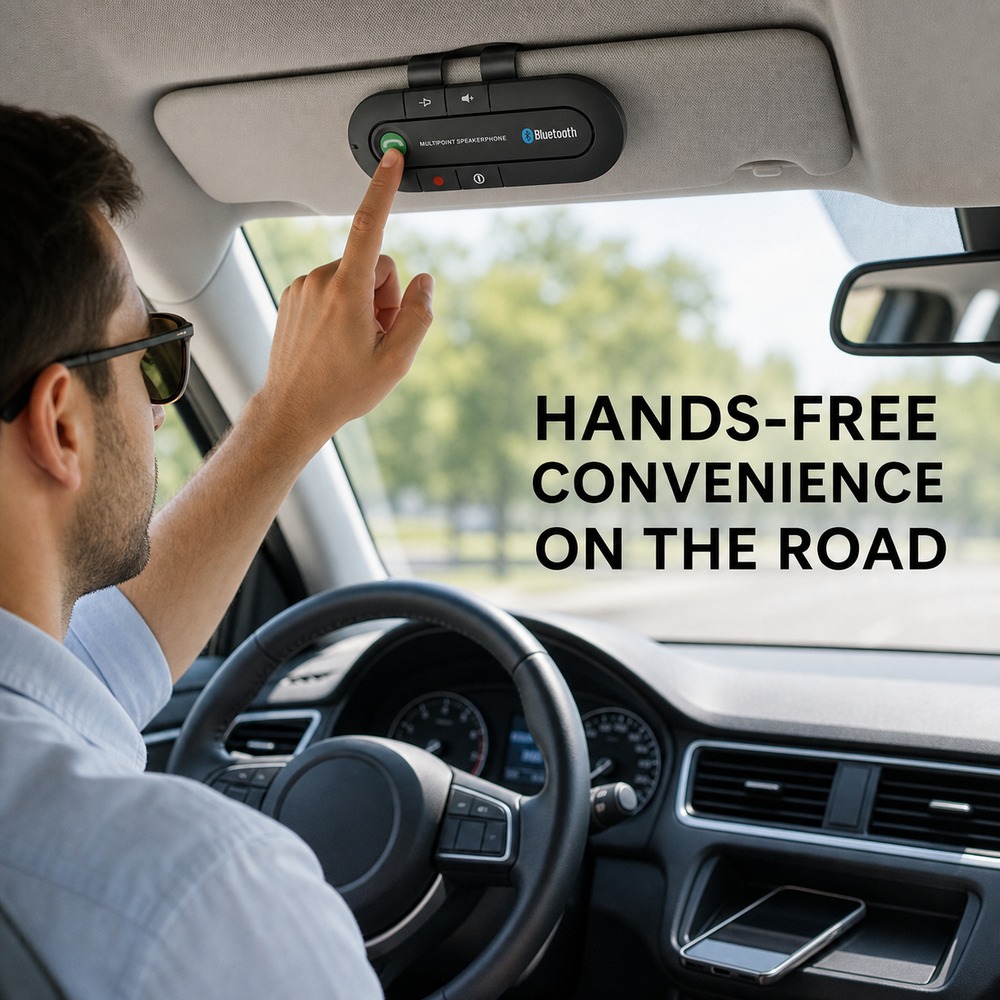 Bluetooth 4.1 Car Speakerphone - Audio Music Car review and price