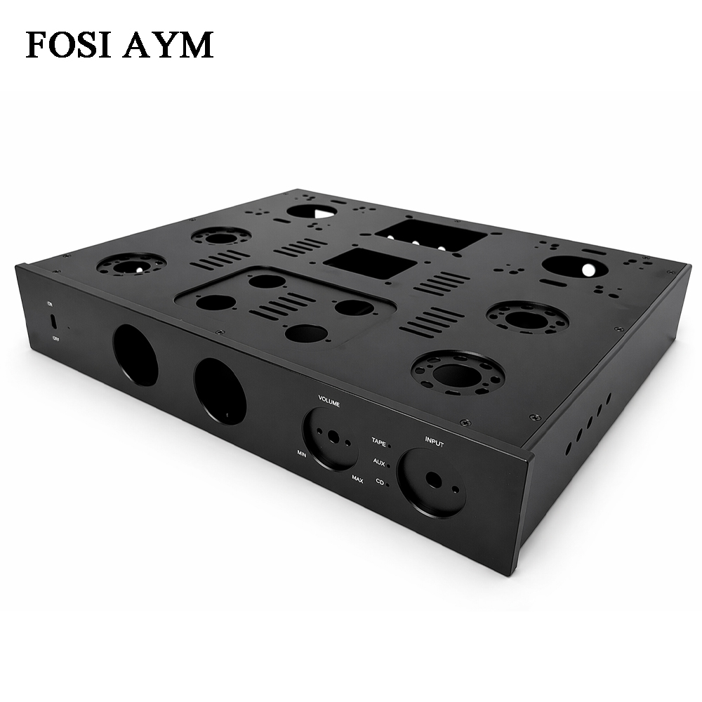 FOSI AYM 415x330x70mm Full Alu - Headphone Amplifier Dac review and price
