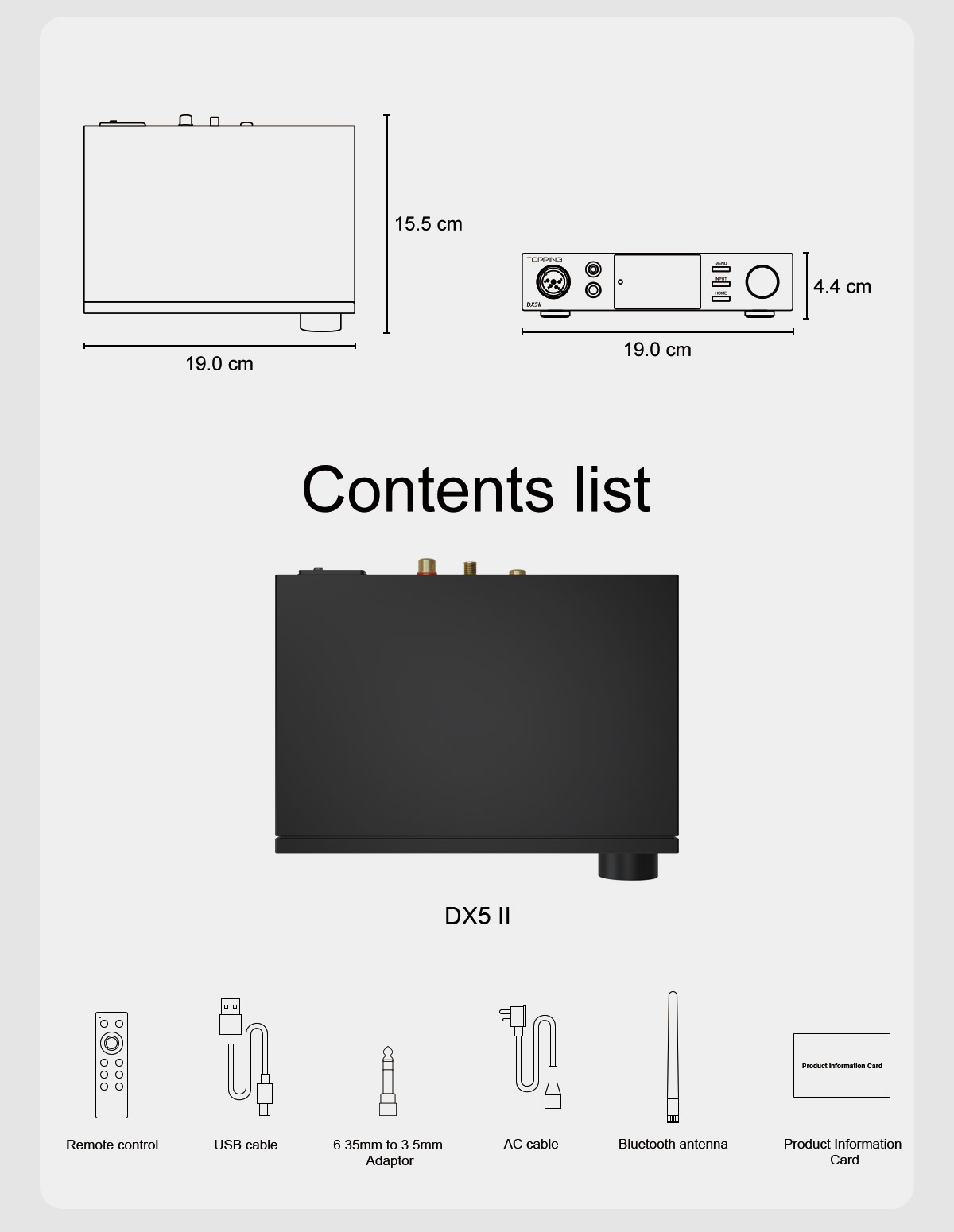 Topping DX5 II Digital Music A - Audio To Music Generator review and price